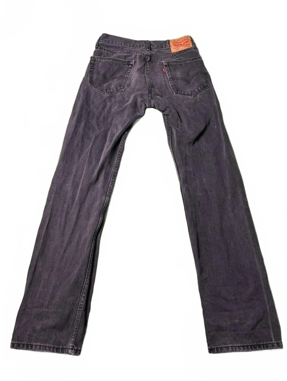 Levi's 505 Men's Black Straight Leg Jeans Size 29x34